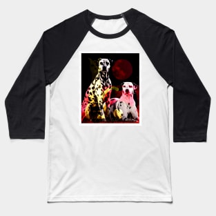 dalmatian dog love Baseball T-Shirt
